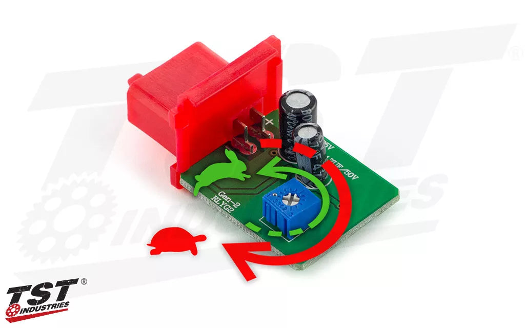 FOCO RELE FLASH LED AJUSTABLE TST