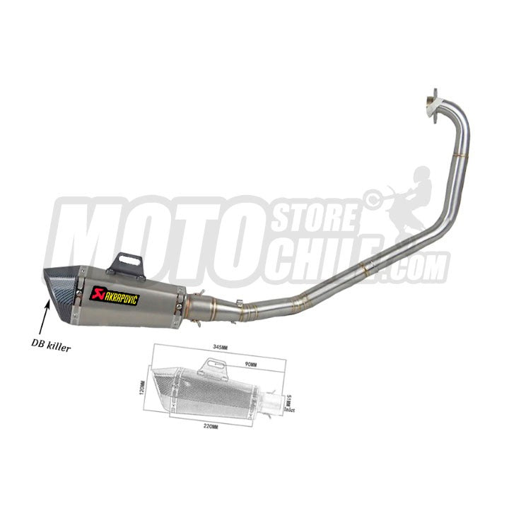 LINEA DE ESCAPE YZF-R15 V4